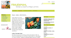 Desktop Screenshot of frauenmahl.de